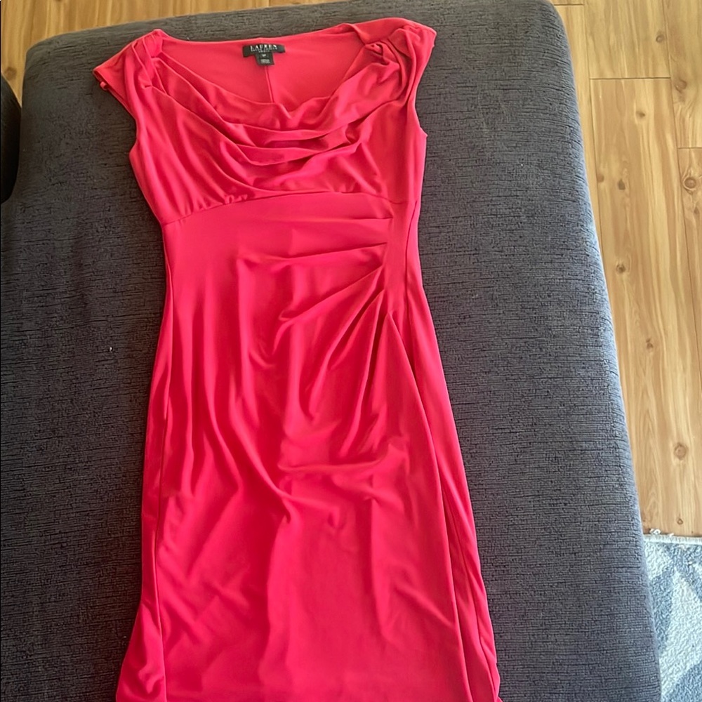 Lauren Ralph Lauren
Jersey Cowlneck Dress